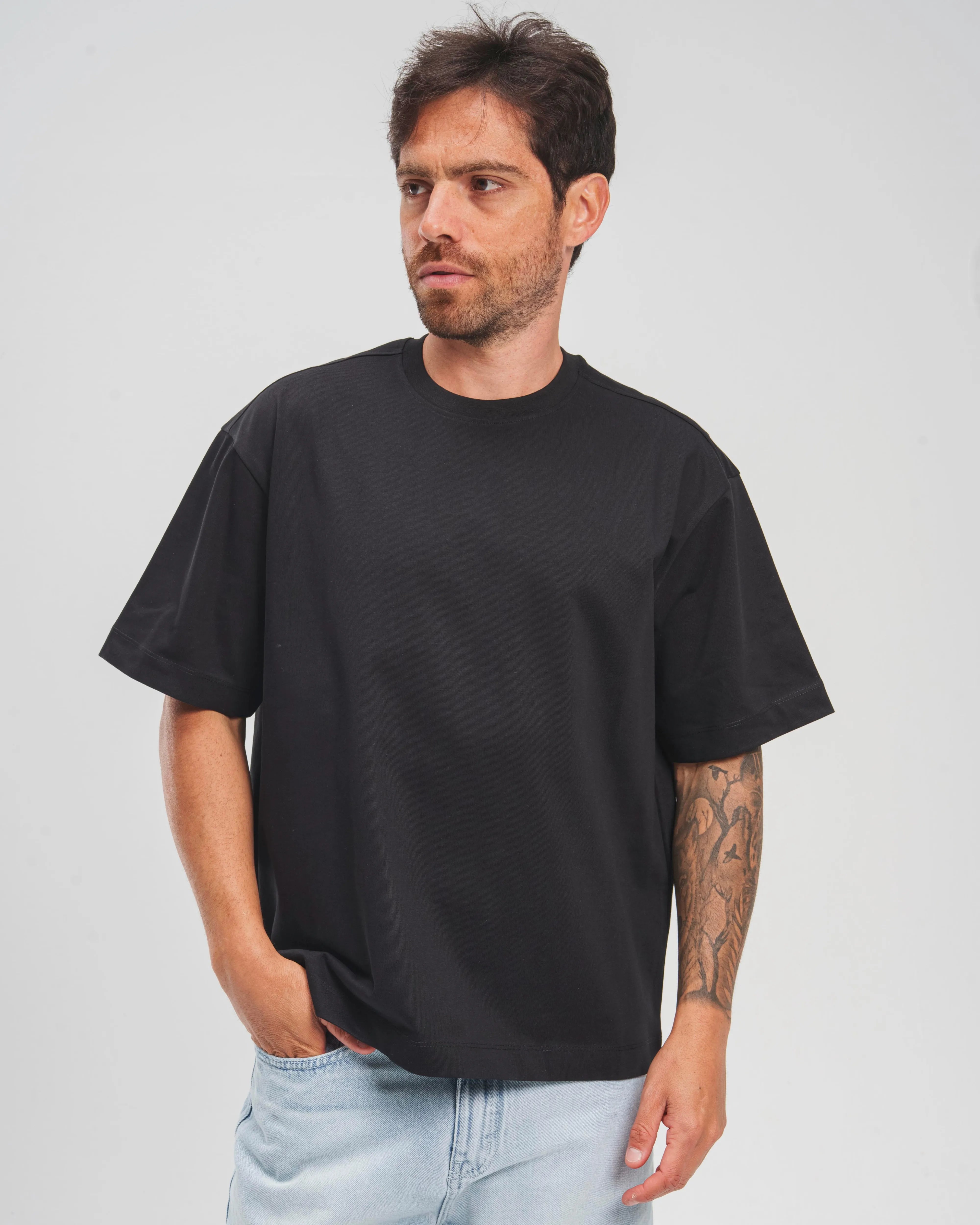 Black Oversized T-shirt