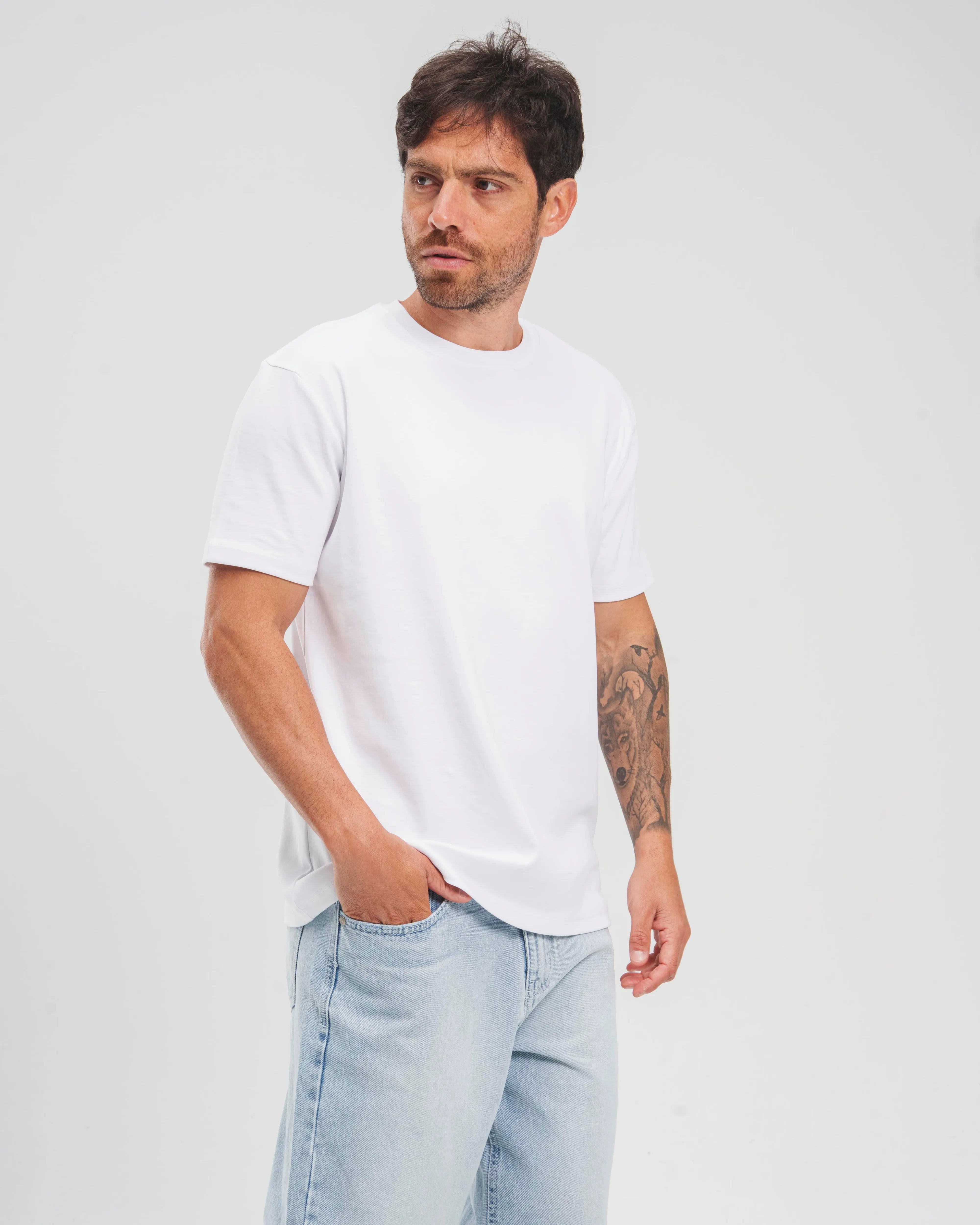 Off White Oversized T-shirt