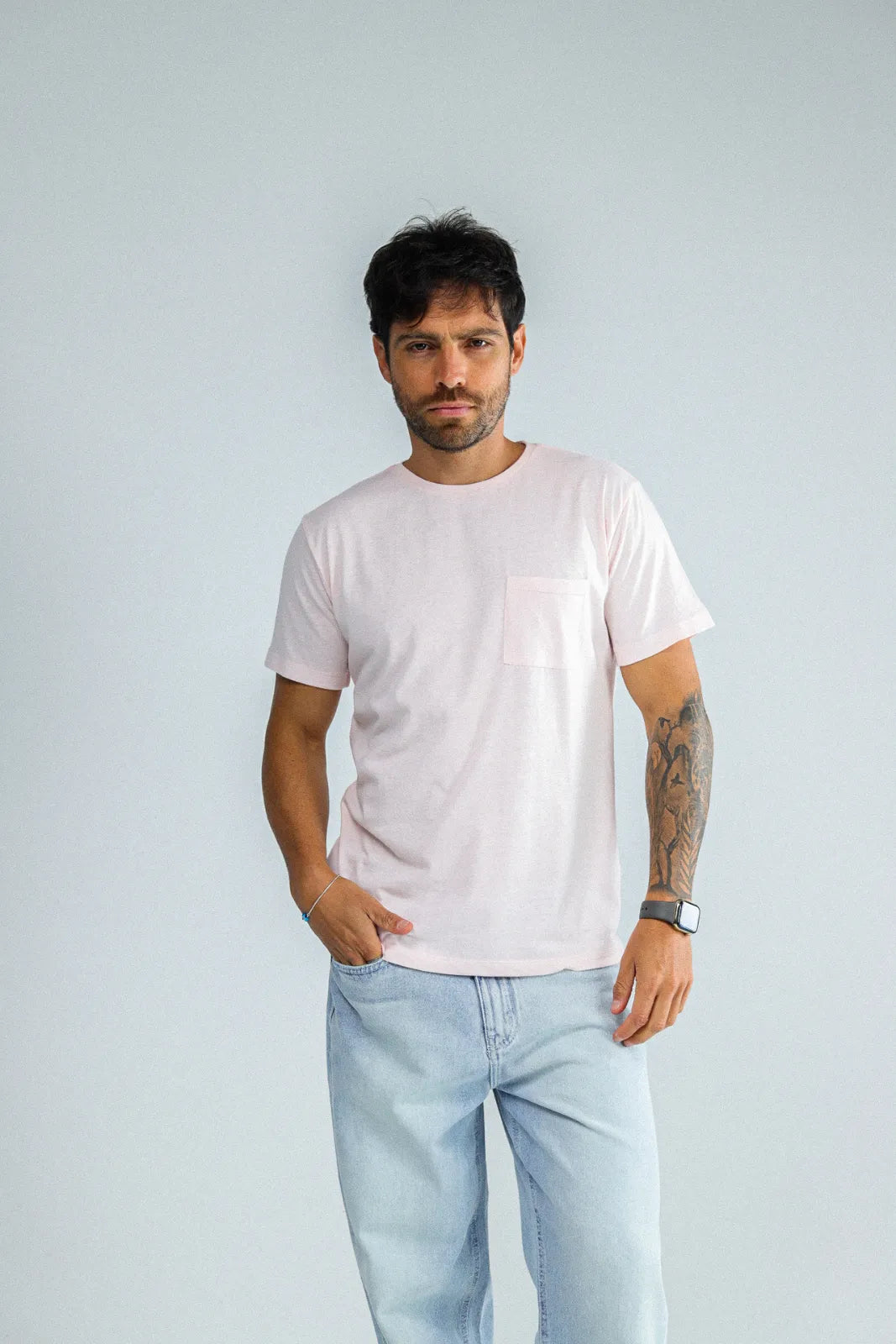 Pink Everyday Pocket T-shirt