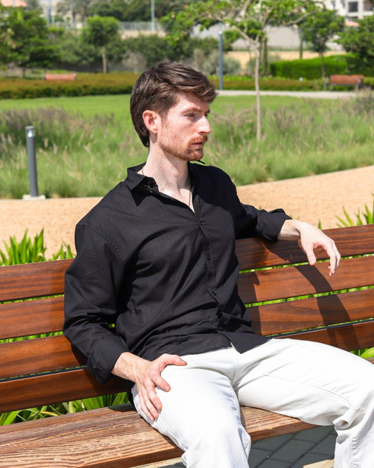 Premium Linen Shirt - BoundOfficial
