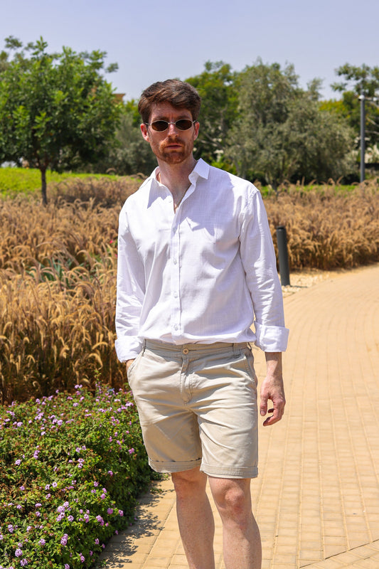 Premium Linen Shirt - BoundOfficial